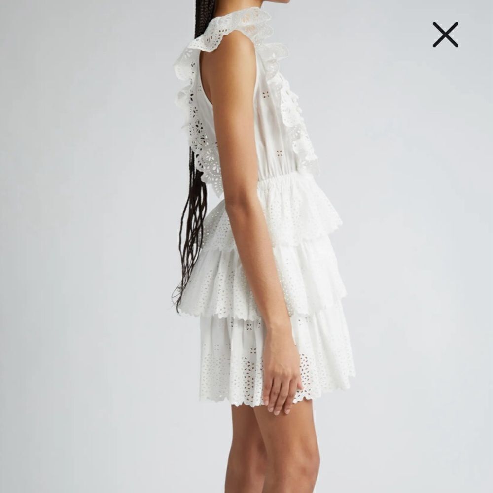 Ulla Johnson White Lace Eyelet Dress - Picture 5 of 12